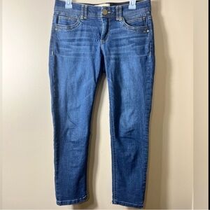 Women’s Democracy Ab Technology Stretch Cropped Casual Denim Jeans Size 6 Comfy